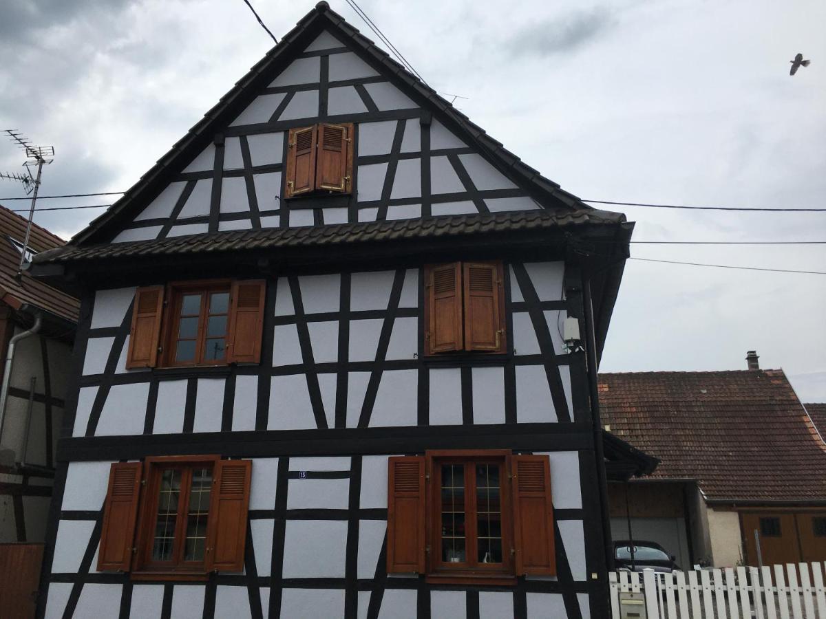 Ferienwohnung Bienvenue En Alsace Huttenheim Exterior foto